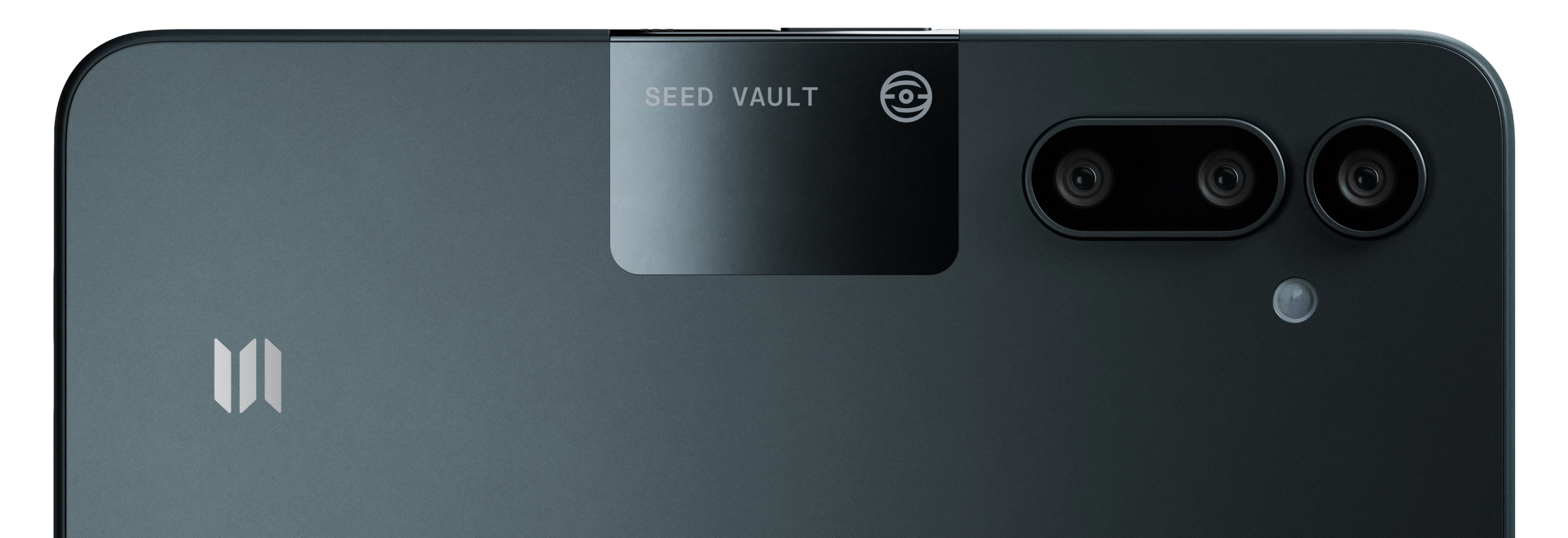 Seeker phone's back camera view